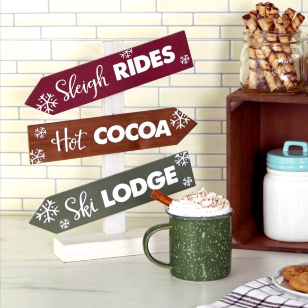 Decocrated Home Christmas Cocoa Sign